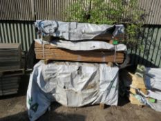 LARGE QUANTITY OF H SECTIONED CONSTRUCTION TIMBER, UNTREATED. SIZE: 1.57-1.75M LENGTH X 55MM WIDE X