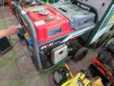 SENCI SC6000 DIESEL ENGINED GENERATOR, NO BATTERY BUT ELECTRIC START. SOURCED FROM COMPANY LIQUIDATI