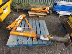 LUCAS SWINGLIFT TYPE SMALL LORRY JIB CRANE UNIT. THIS LOT IS SOLD UNDER THE AUCTIONEERS MARGIN SCH