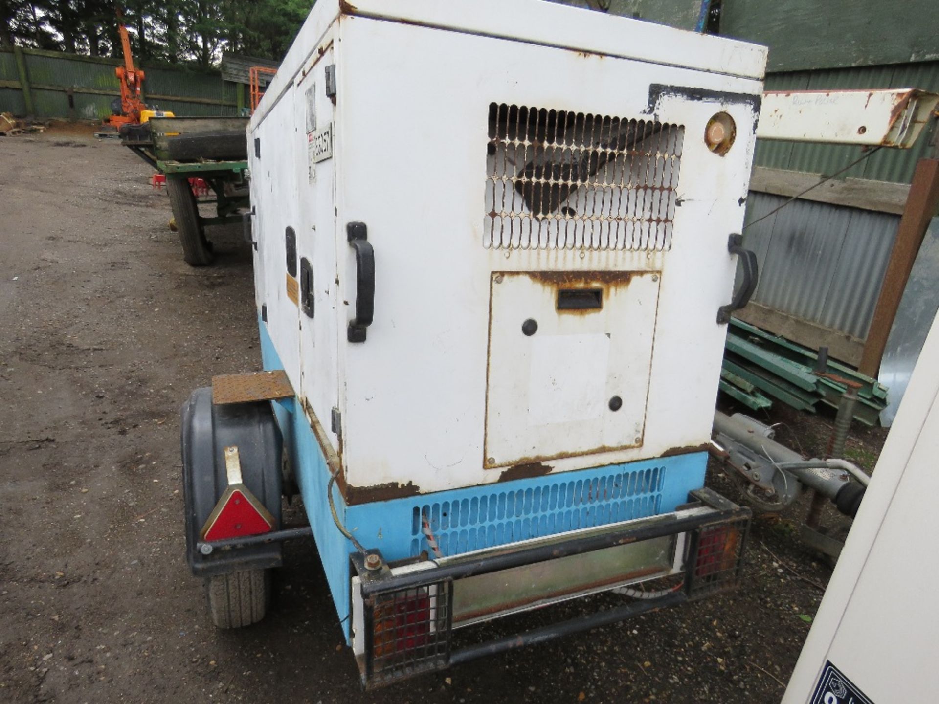 STEPHILL 16KVA TOWED GENERATOR SET, ISUZU ENGINE. SN:30816. - Image 5 of 7