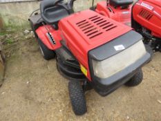 LAWNFLITE RIDE ON MOWER WITH COLLECTOR, UNTESTED.