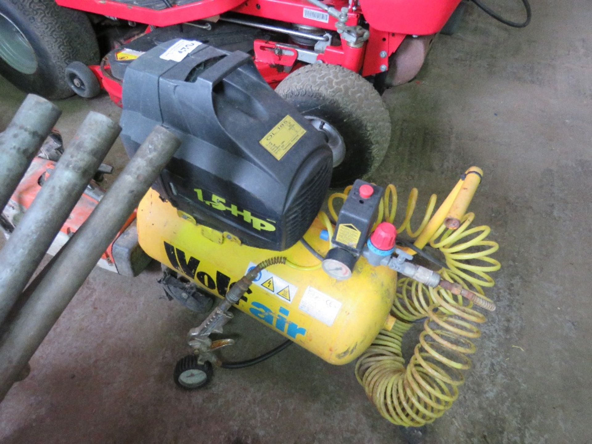 SMALL SIZED WOLF 240VOLT COMPRESSOR.