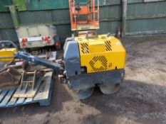 BELLE ALTRAD TDX650 DOUBLE DRUM ROLLER WITH YANMAR ENGINE. WHEN TESTED WAS SEEN TO DRIVE AND VIBRATE