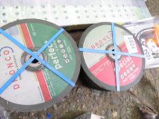 2 PACKS OF GRINDING/CUTTING DISCS.