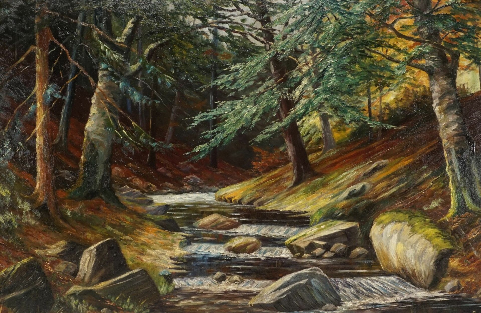 Fritz Thate, Am Waldbach (Ilsetal )