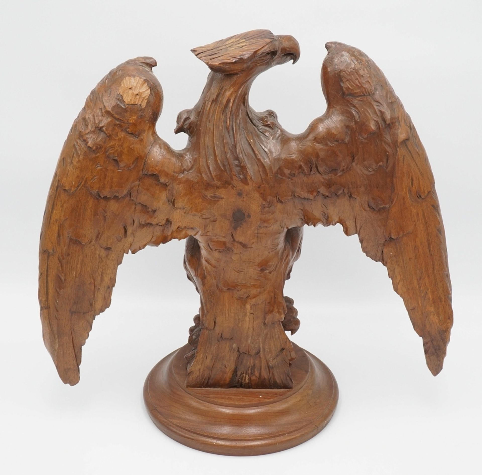 Adler-Figur mit ausgebreiteten Schwingen - Bild 2 aus 4