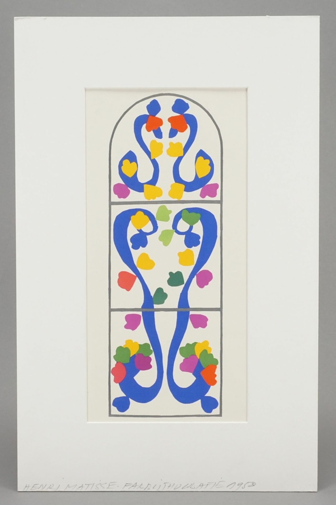 Henri Matisse, "Vigne (Weinstock)" - Image 2 of 4