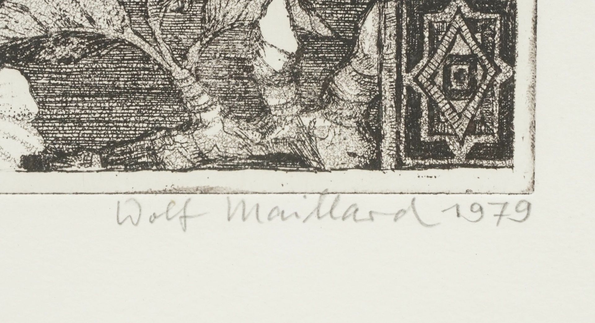 Wolf Maillard, "Worpsweder Mühle" - Bild 3 aus 3