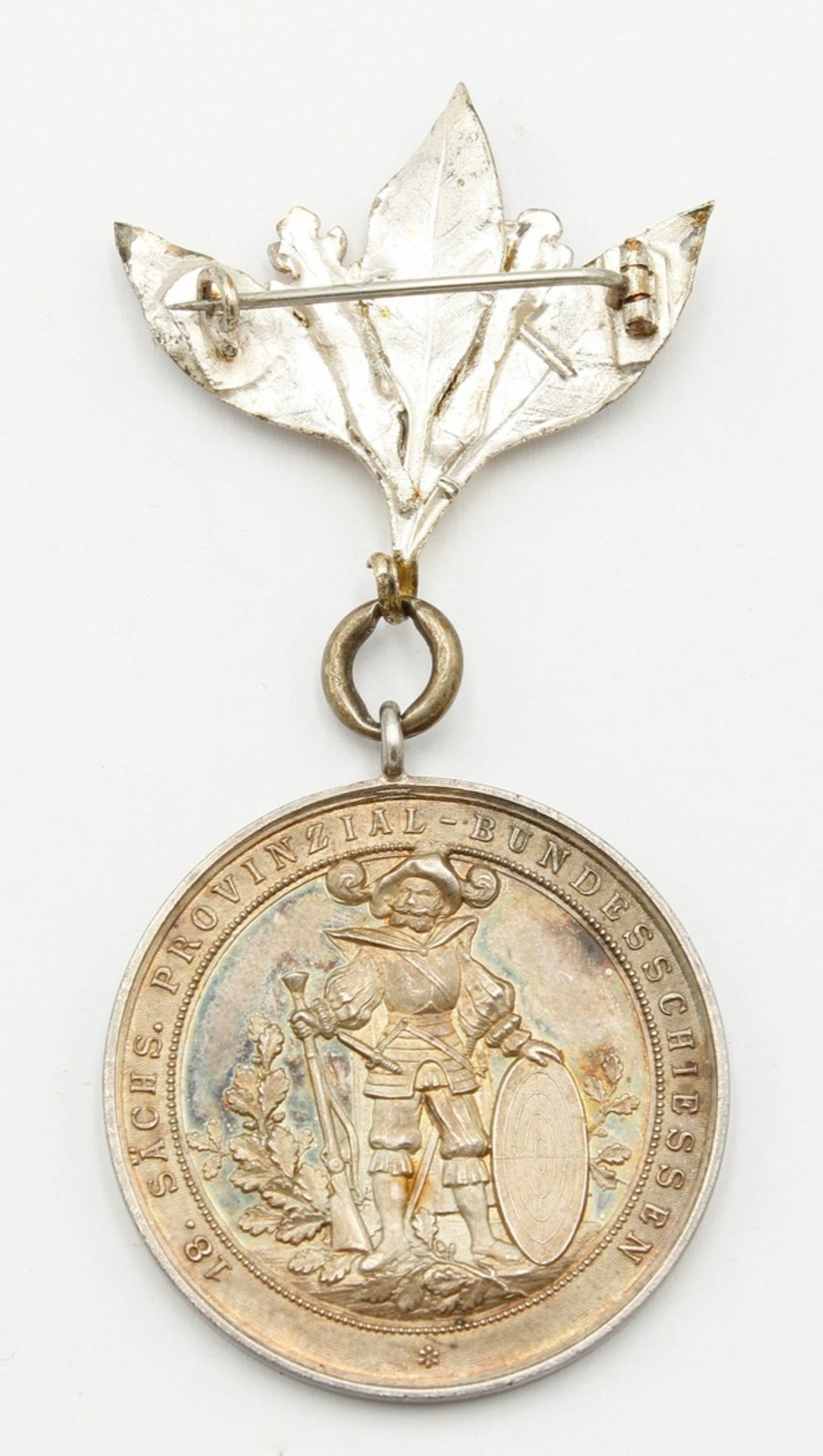 Medaille Halberstadt, 18. Sächs. Provinzial-Bundesschiessen, 1899 - Image 2 of 2