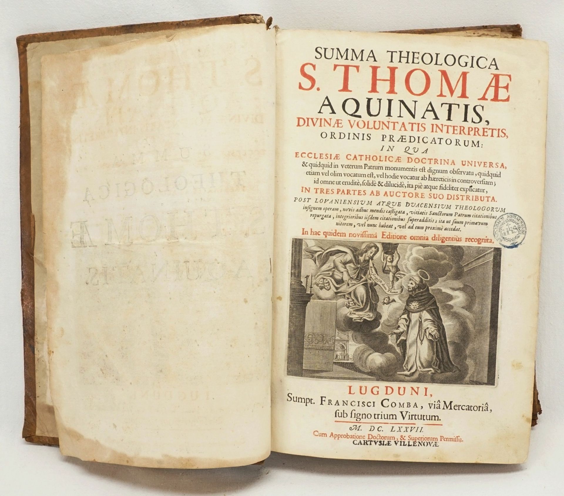 Thomas von Aquin, "Summa theologica" - Bild 3 aus 6