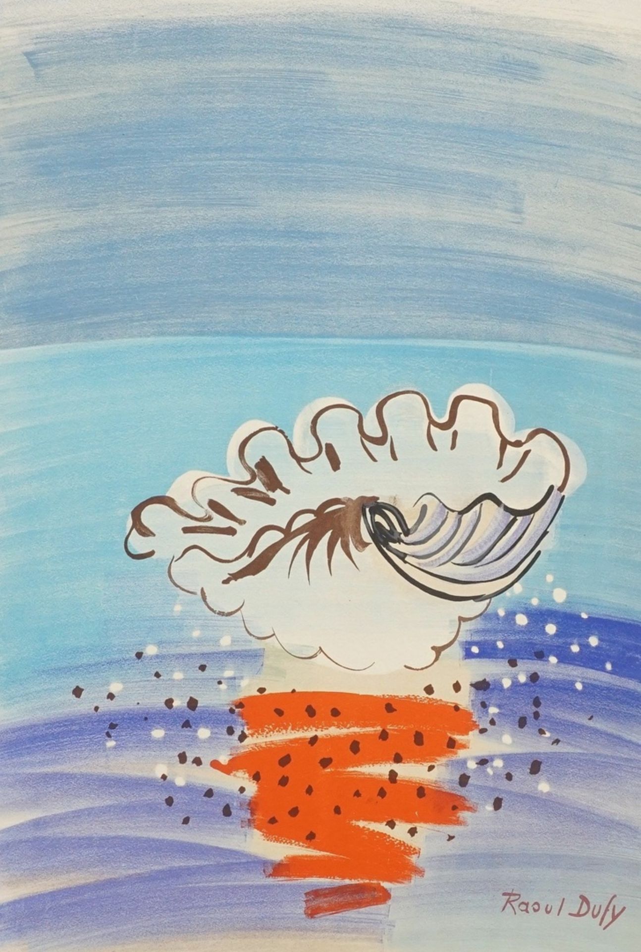 Raoul Dufy, "La Coquille / Die Muschel"