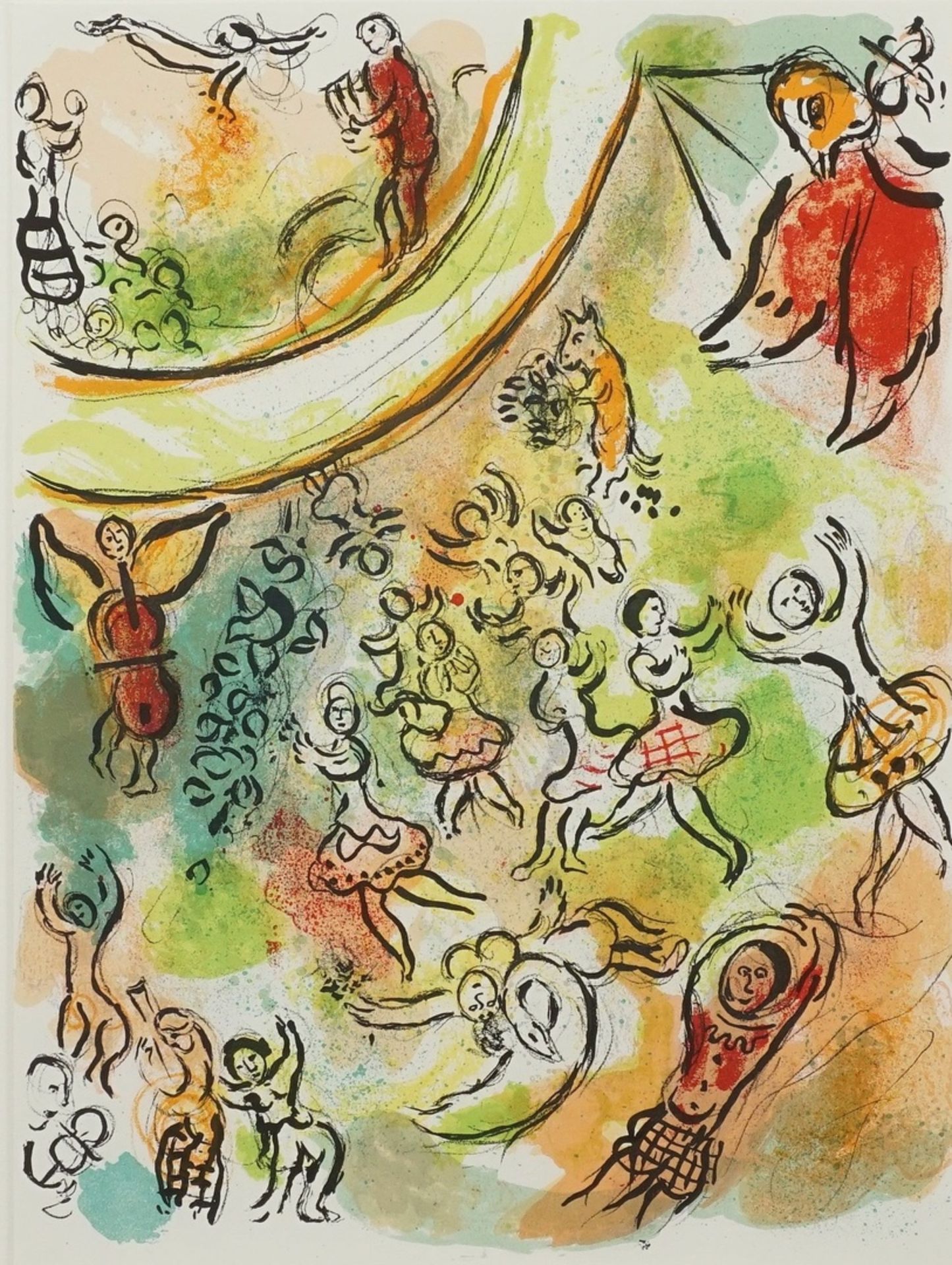 Marc Chagall, "Le plafond de l'Opéra de Paris" (Das Deckengemälde der Pariser Oper)