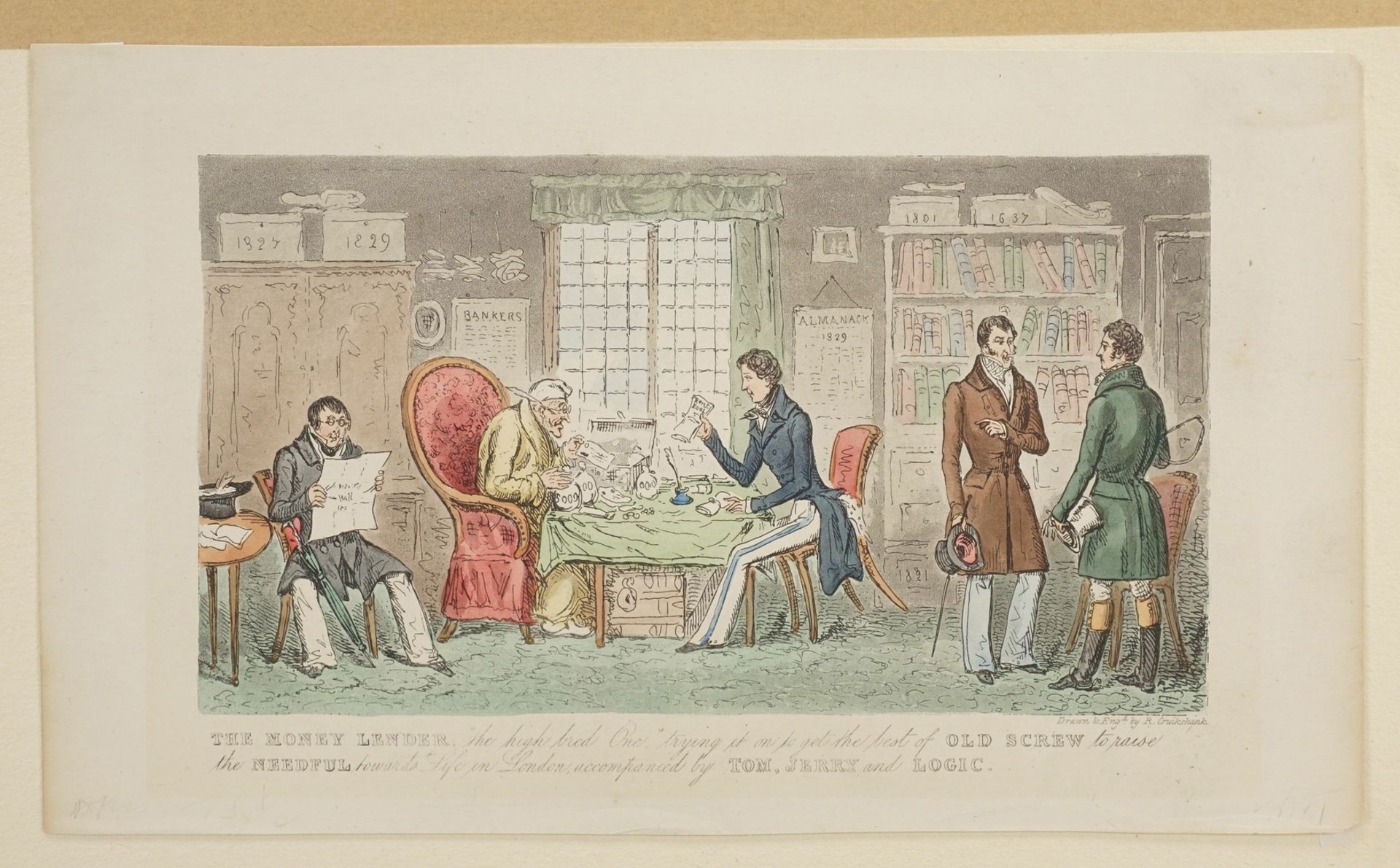 Robert Cruikshank, "The Money Lender" (Der Geldleiher) - Bild 3 aus 3