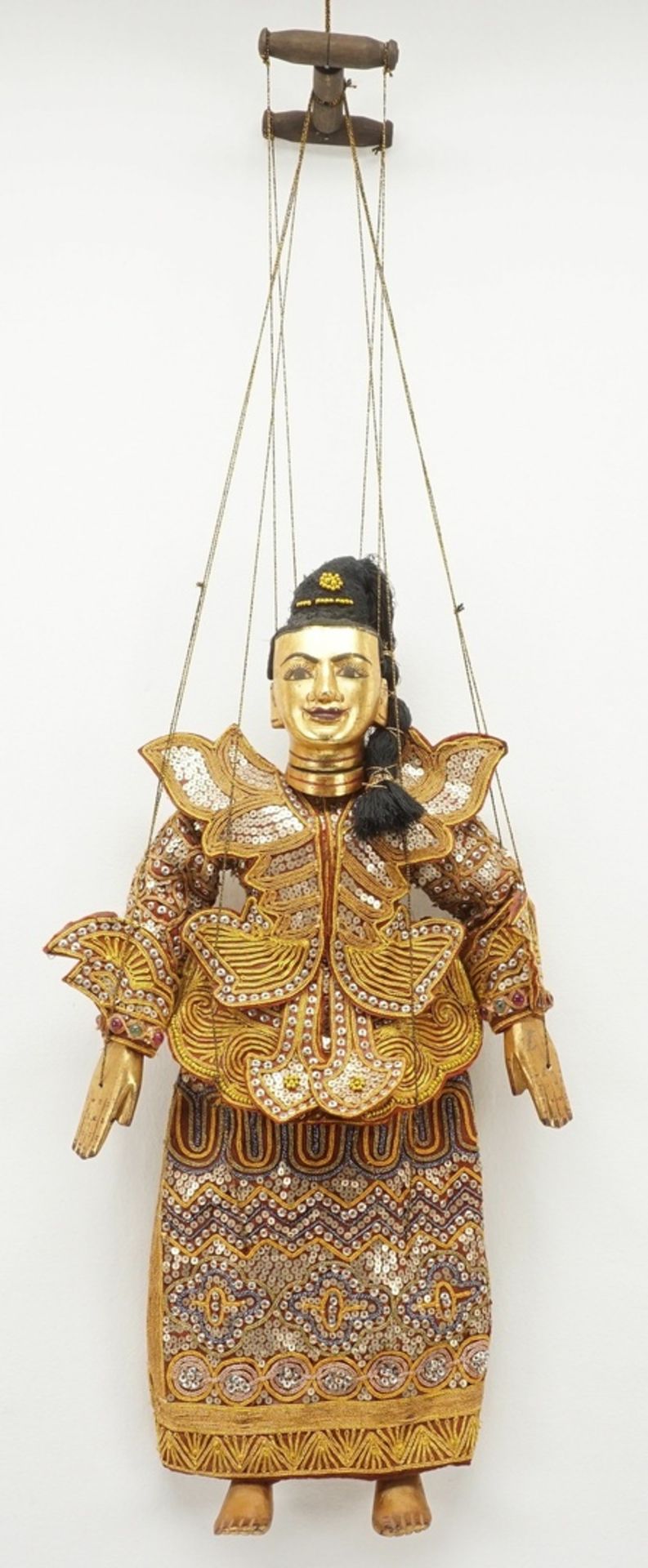 Thailändische Marionette, 2. Hälfte 20. Jh.