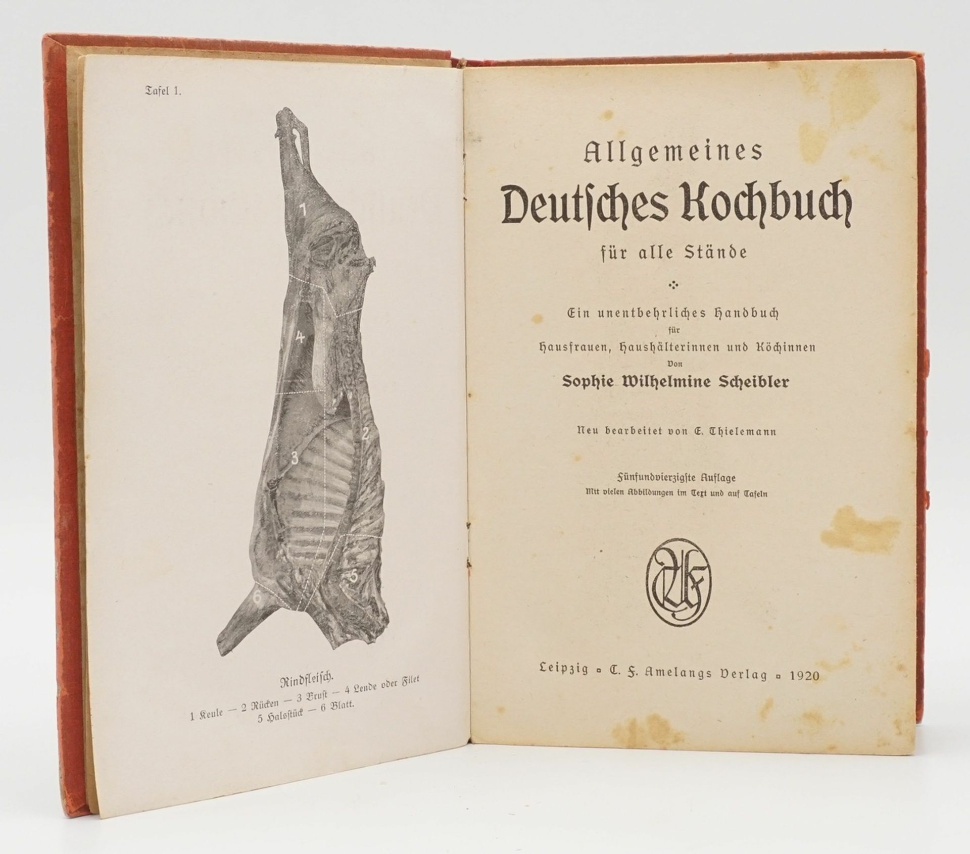 Vier Kochbücher, um 1900 - Bild 5 aus 10