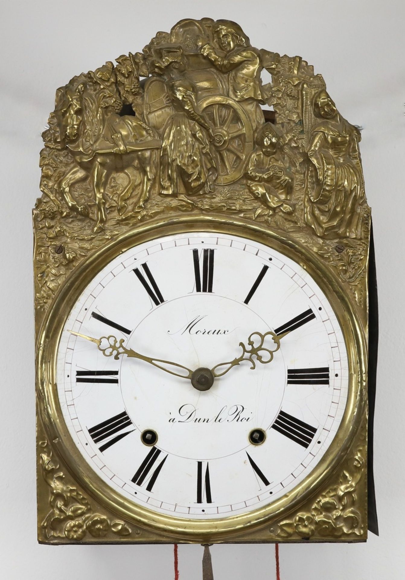 Comtoise Wanduhr, Frankreich, 19. Jh. - Image 2 of 2