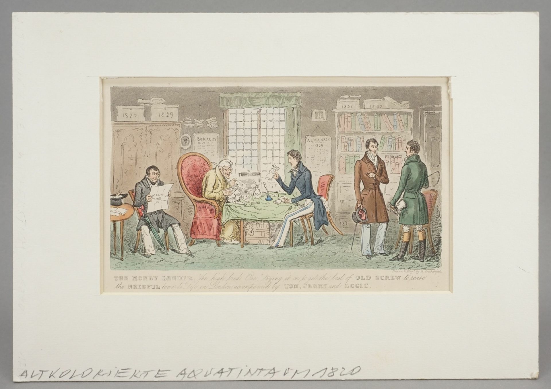 Robert Cruikshank, "The Money Lender" (Der Geldleiher) - Bild 2 aus 3