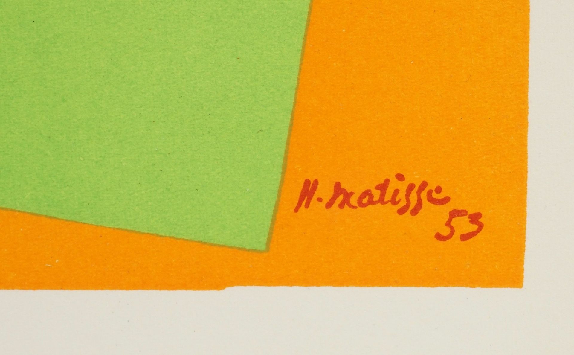 Henri Matisse, "L'escargot" (Die Schnecke) - Image 5 of 5