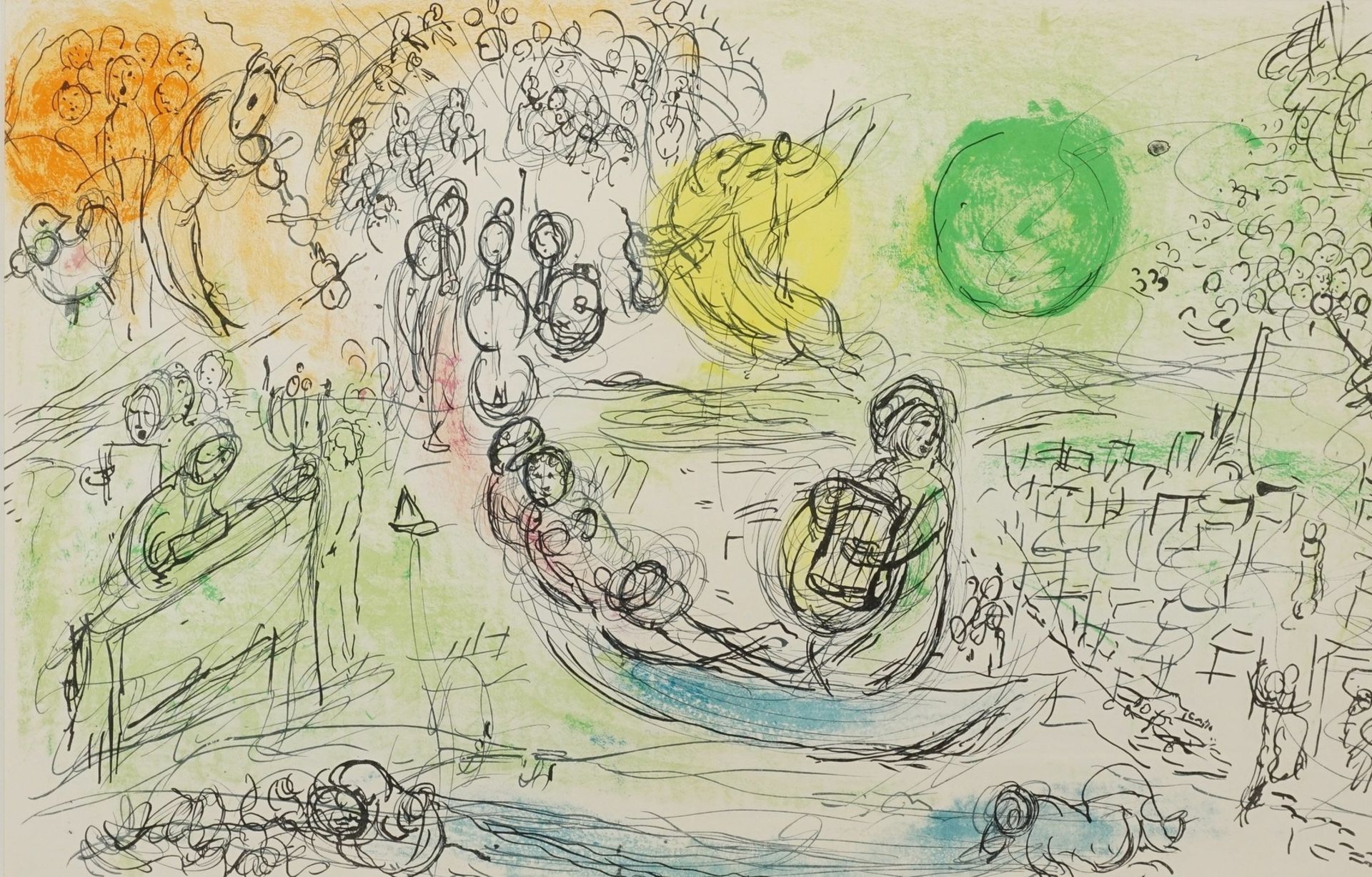 Marc Chagall, "Le Concert" (Das Konzert)