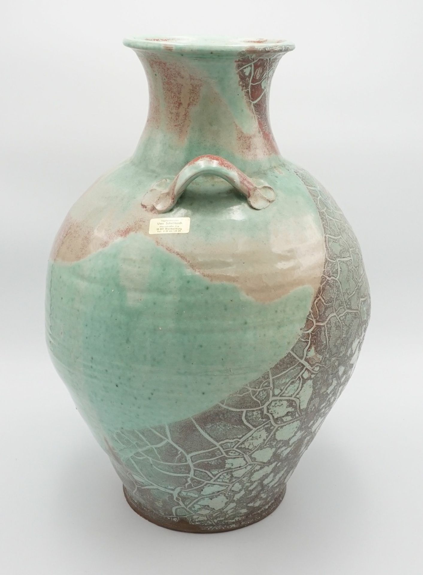 Uwe Schellbach Bodenvase, 2. Hälfte 20. Jh. - Bild 4 aus 5