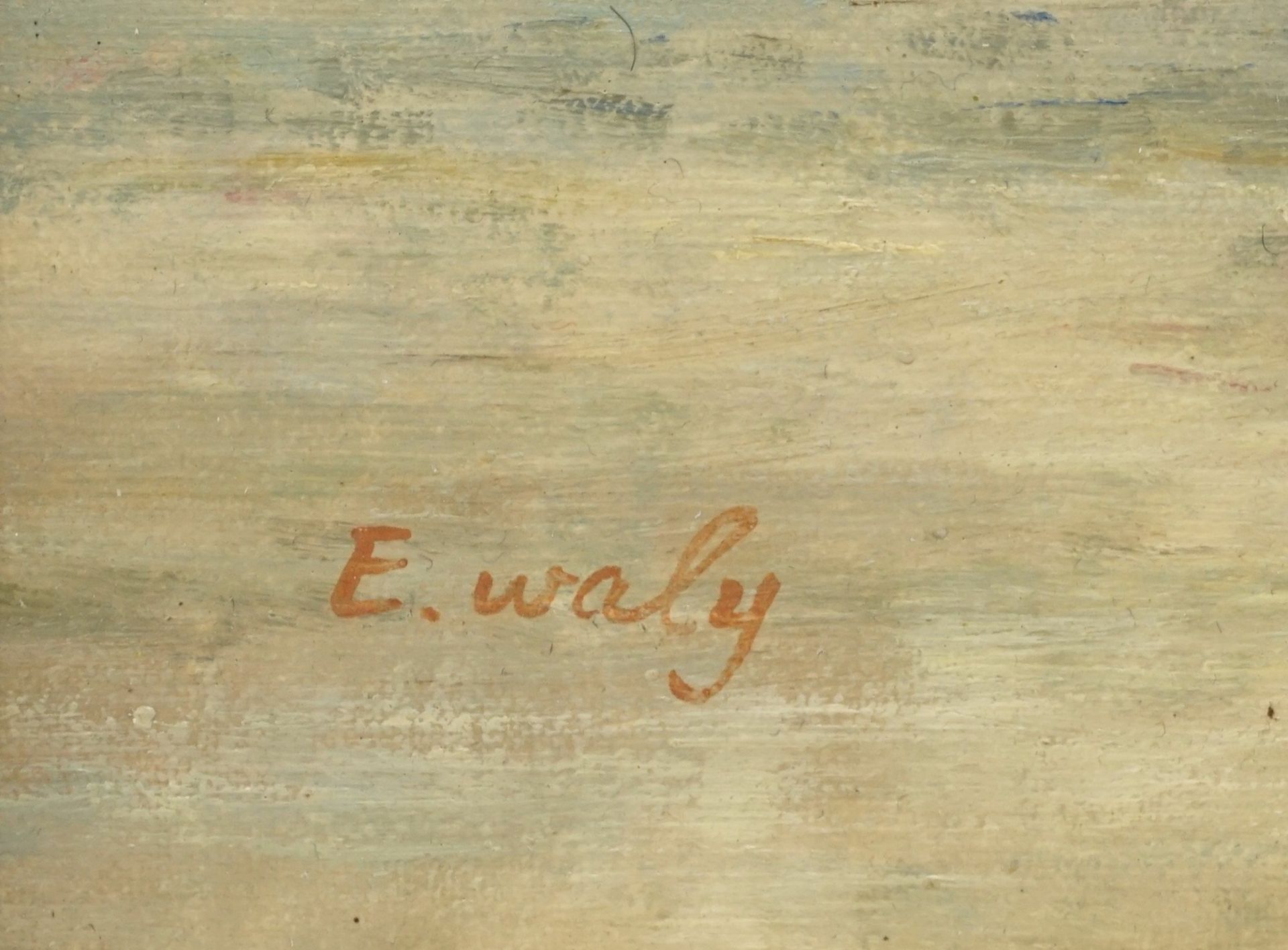 E. Waly, Heuernte am See - Image 4 of 4