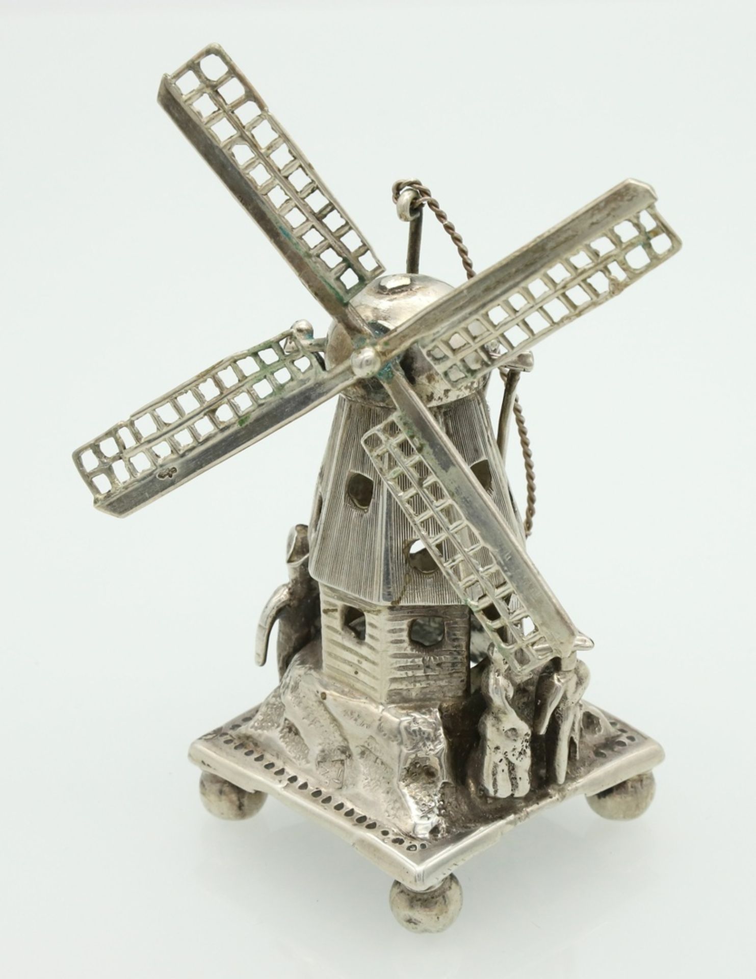 Miniatur einer Windmühle