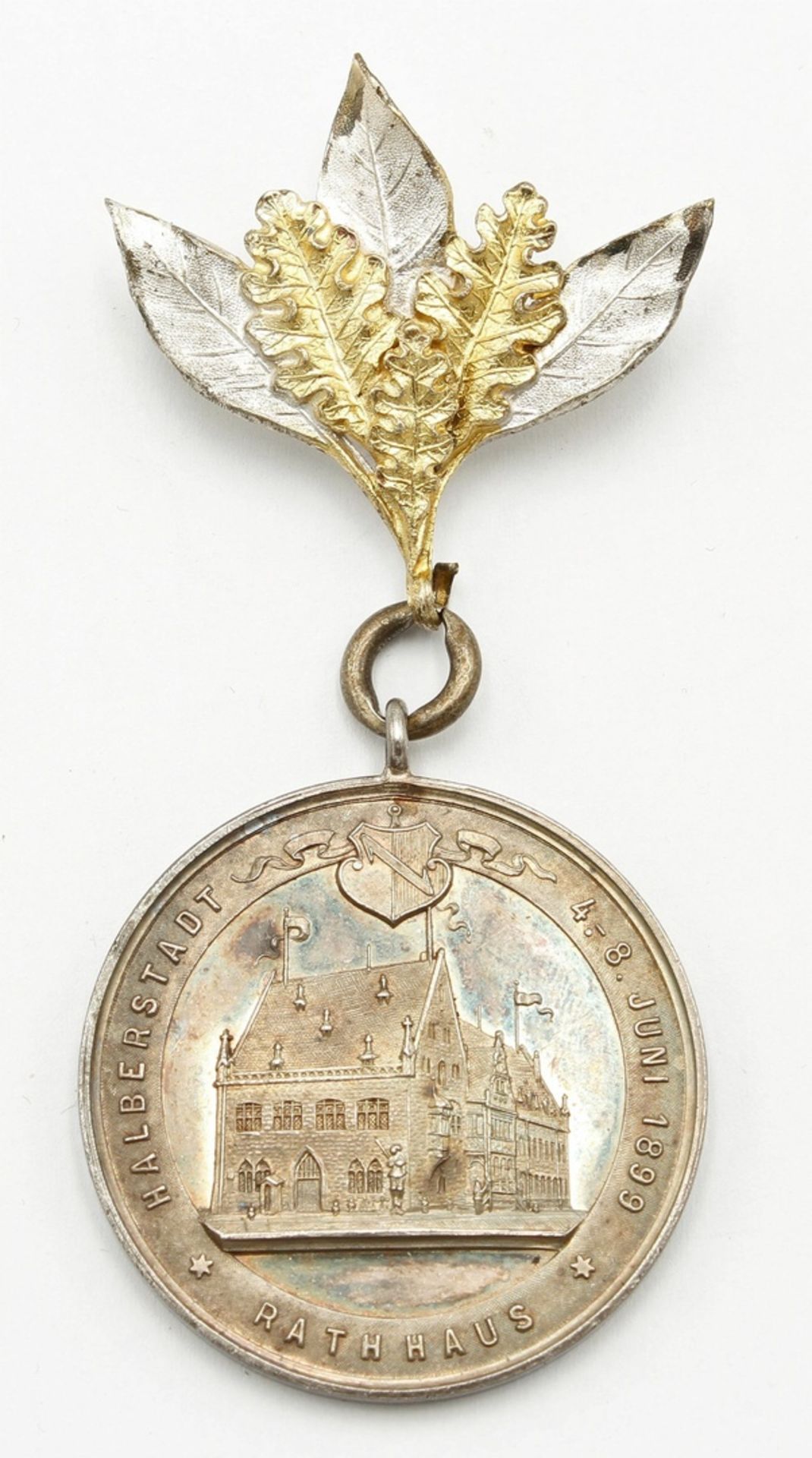 Medaille Halberstadt, 18. Sächs. Provinzial-Bundesschiessen, 1899