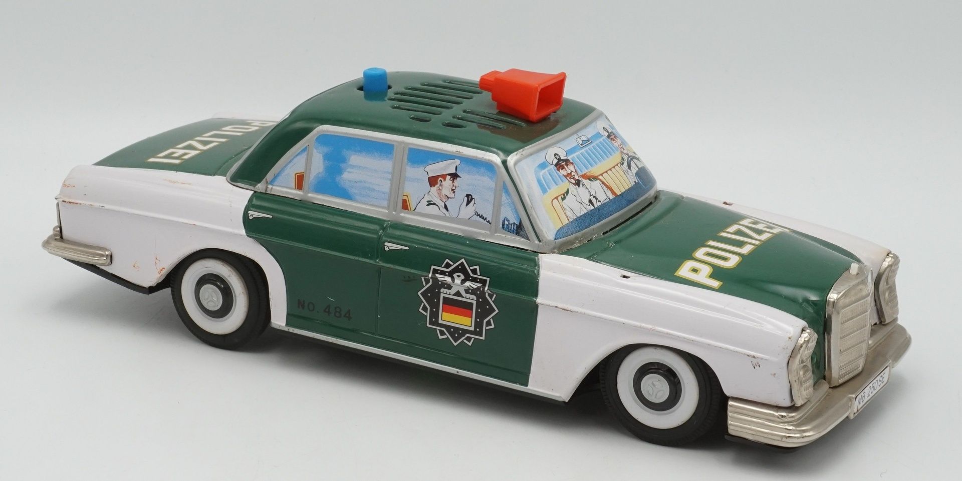 Zwei Blechautos, VW-Käfer und Mercedes 250 SE - Bild 6 aus 8