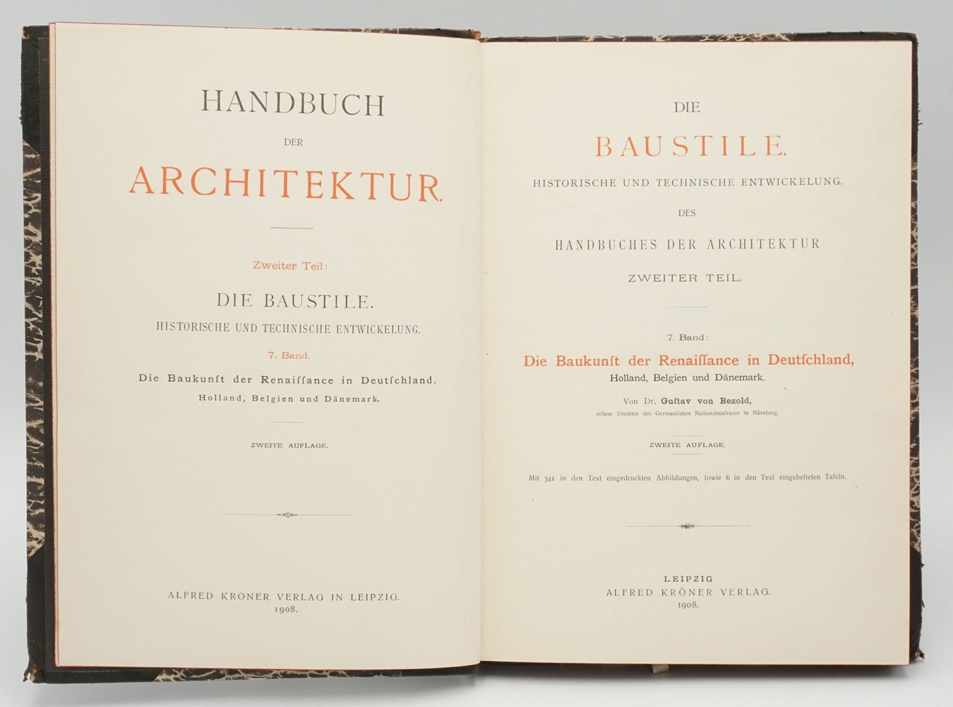 Gustav von Bezold, "Handbuch der Architektur"