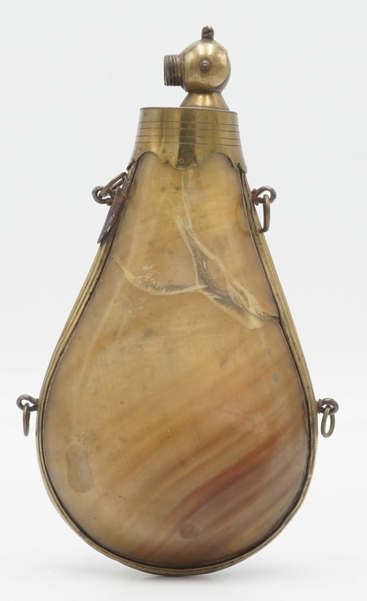 Pulverflasche mit Reliefschmuck, Historismus - Bild 2 aus 5