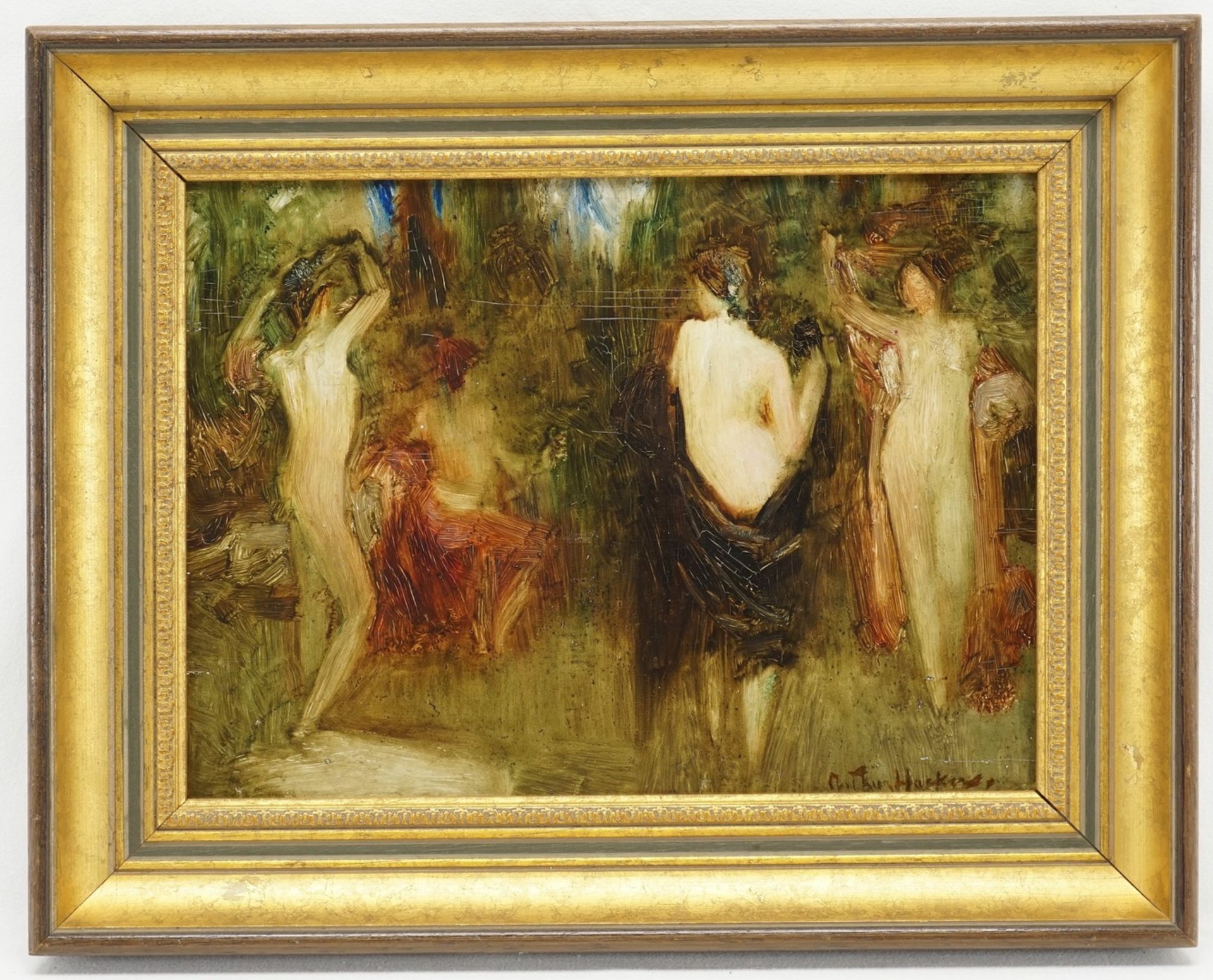 Arthur Hacker, "Das Urteil des Paris (Studie)" - Bild 2 aus 4