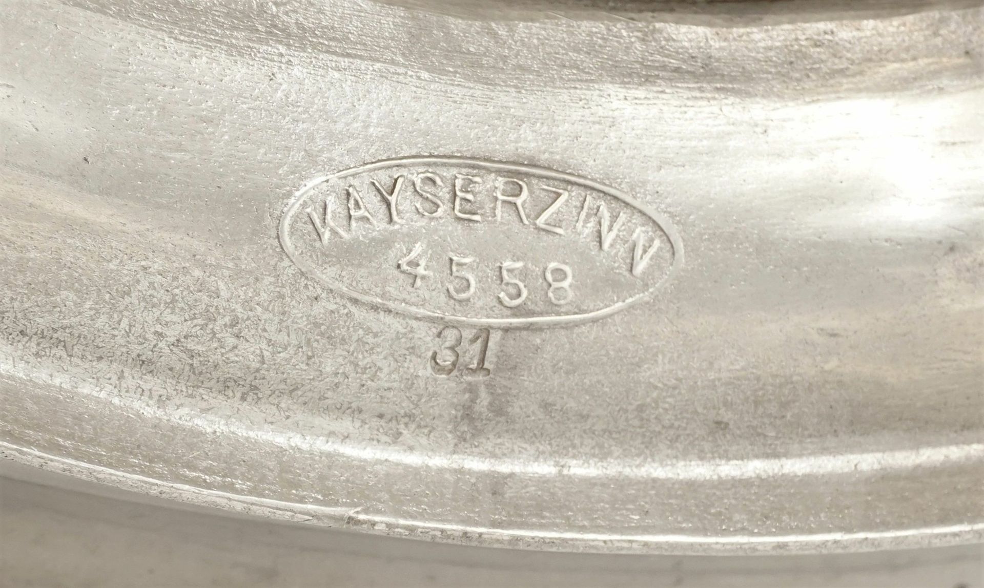 Kayserzinn Sauciere, um 1900 - Bild 3 aus 3