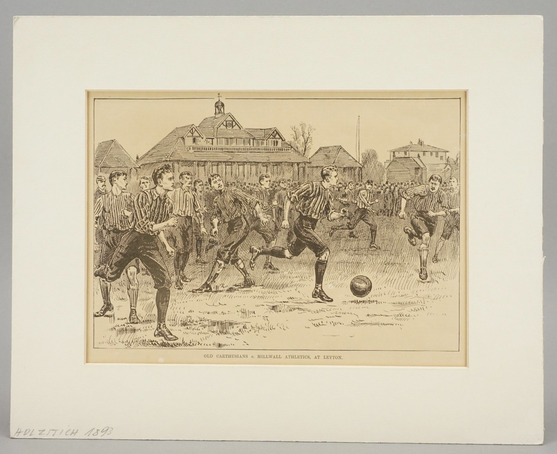 Old Carthusians v. Millwall Athletics, at Leyton (Fussballmatch in England) - Bild 2 aus 4