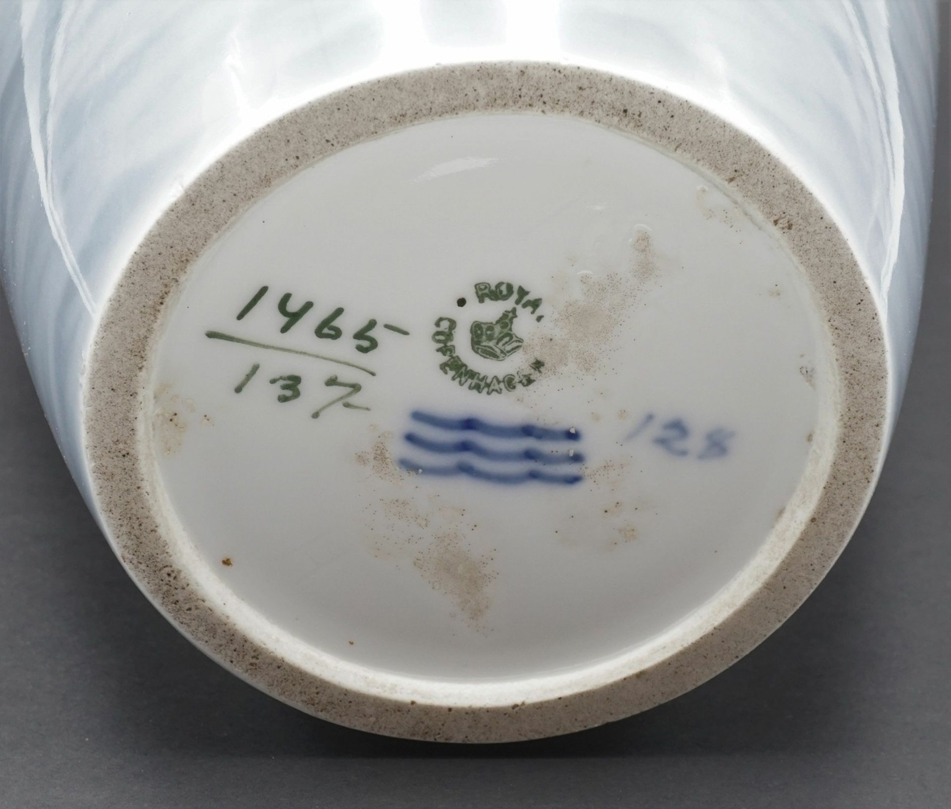 Royal Copenhagen Vase, 1889-1922 - Bild 3 aus 3