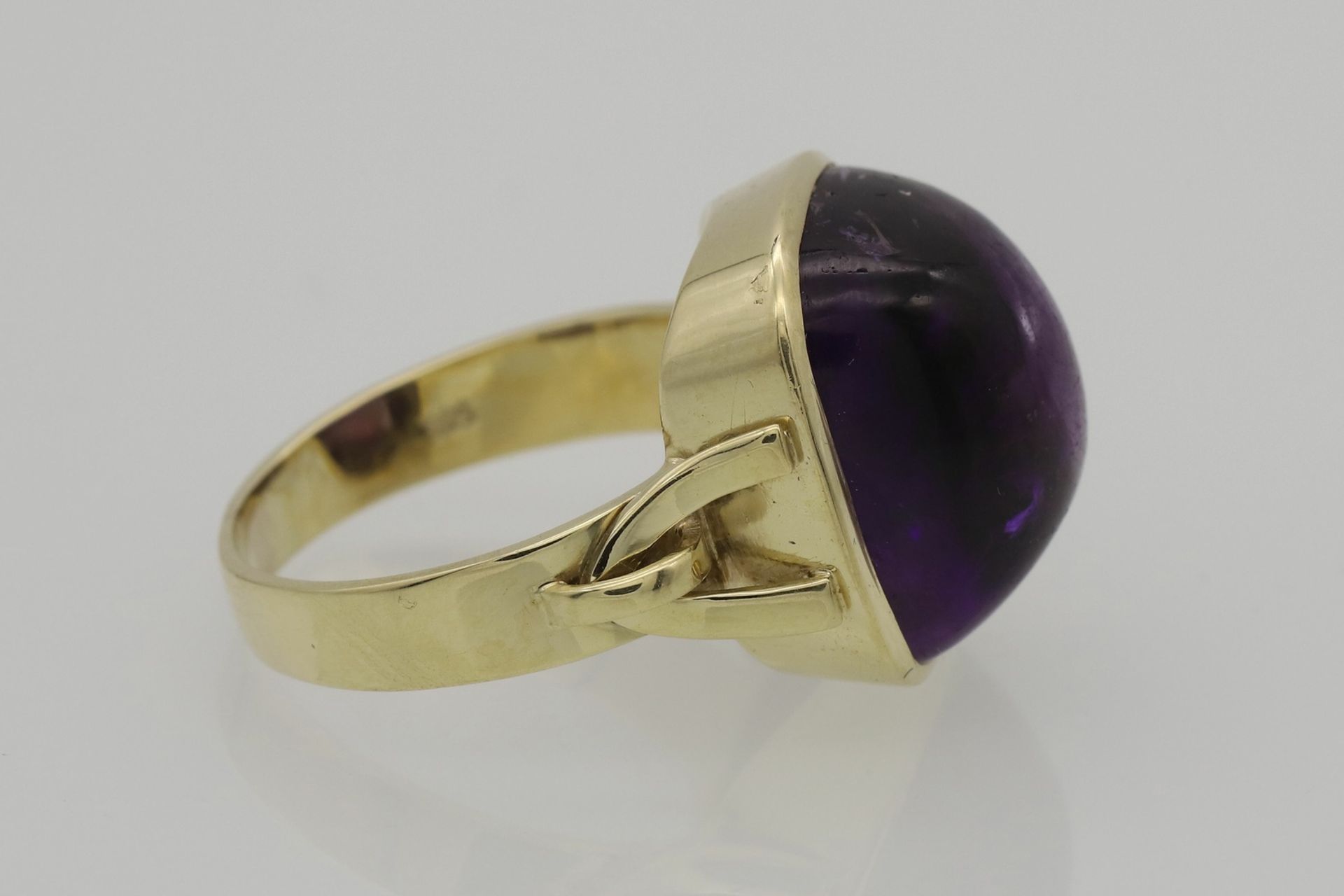 Amethyst-Ring und Brosche - Bild 2 aus 7