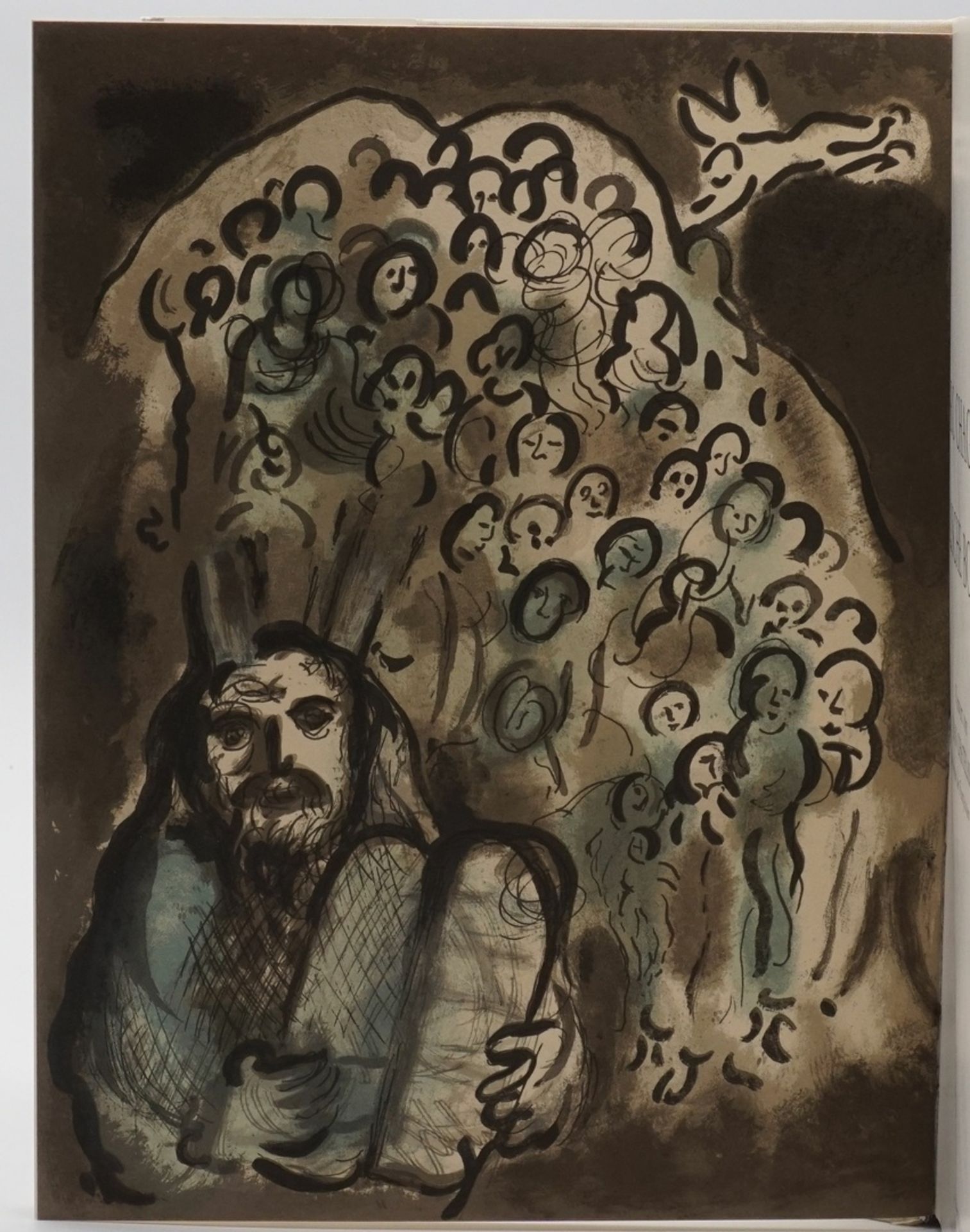 Marc Chagall, "Nocturne à Vence" (Nächtliches Vence) - Image 3 of 3