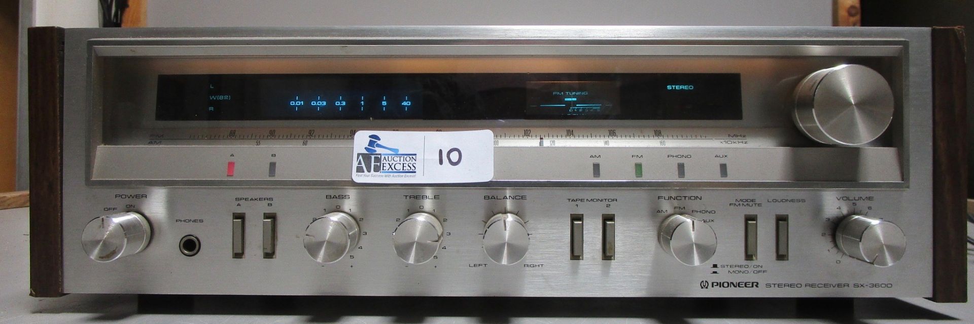 PIONEER STEREO RECEIVER SX-3600