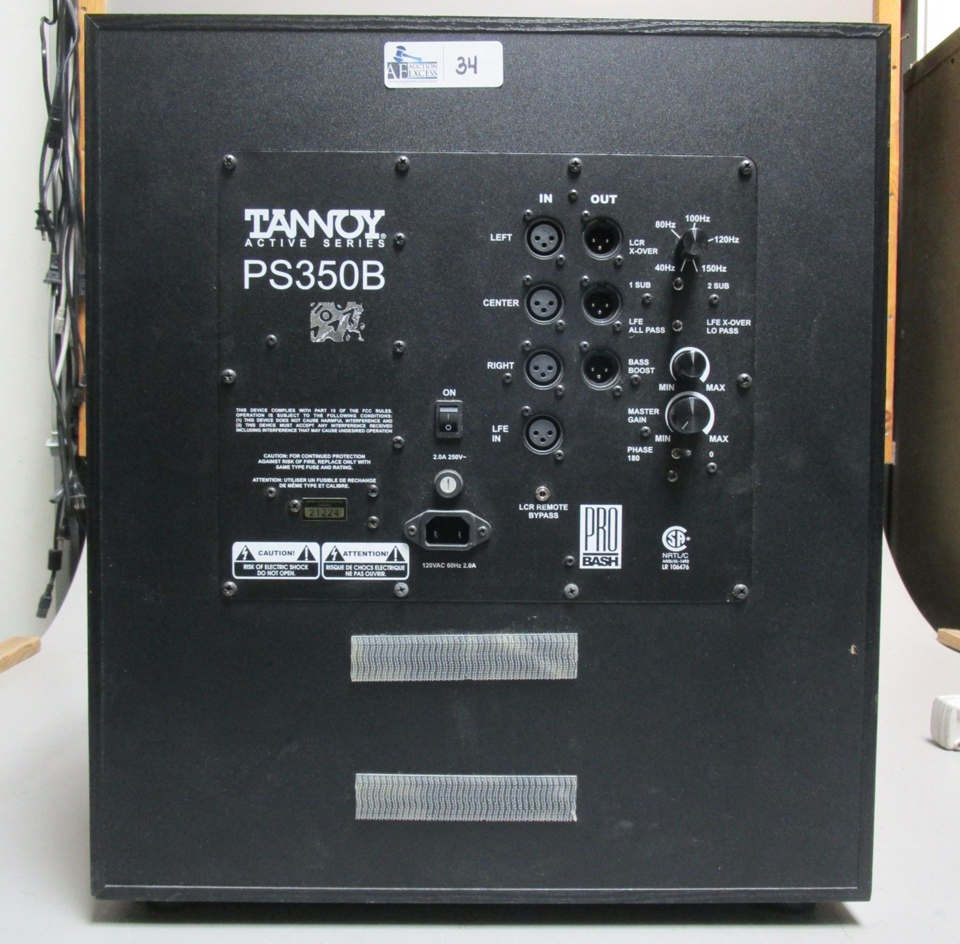 TANNOY PS350B - Image 2 of 2