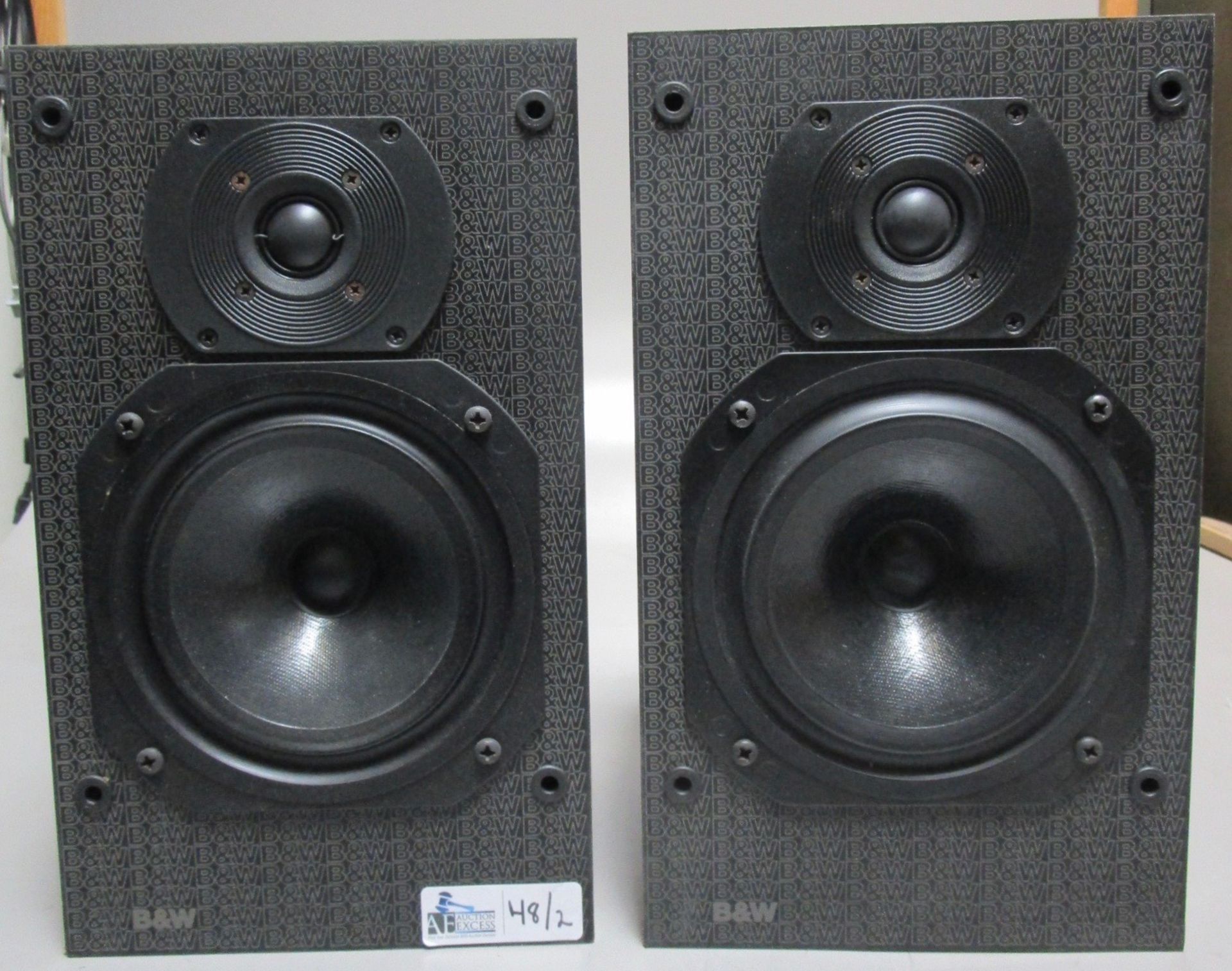 LOT OF 2 B&W SPEAKERS - Image 2 of 3