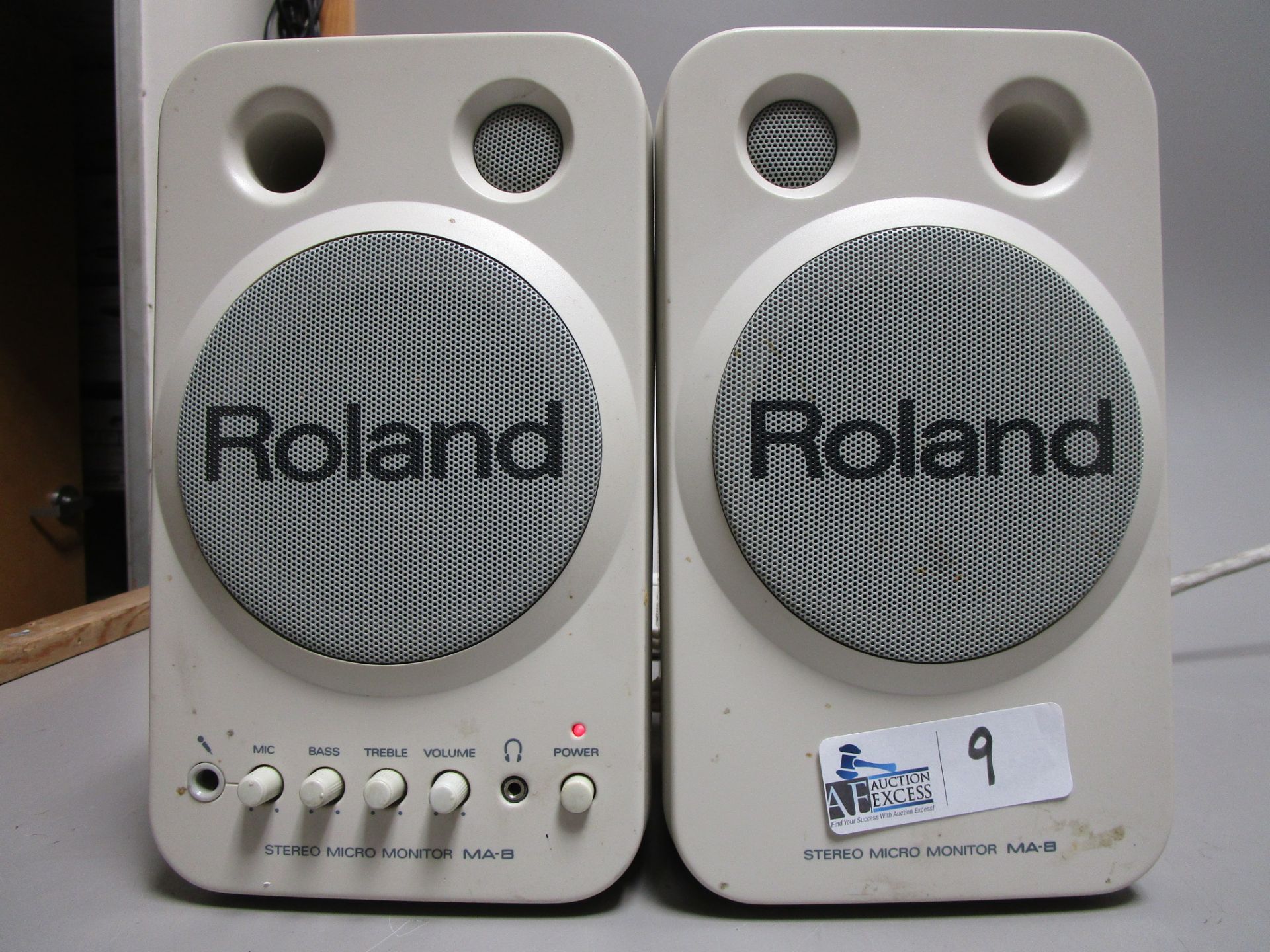 LOT OF 2 ROLAND MA-B MONITORS