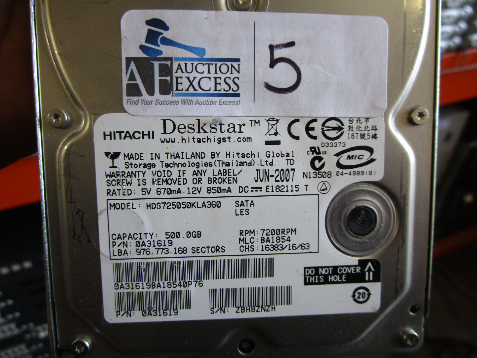 LOT OF 4 AVID MEDIA RAIDS WITH DRIVES - Image 4 of 5