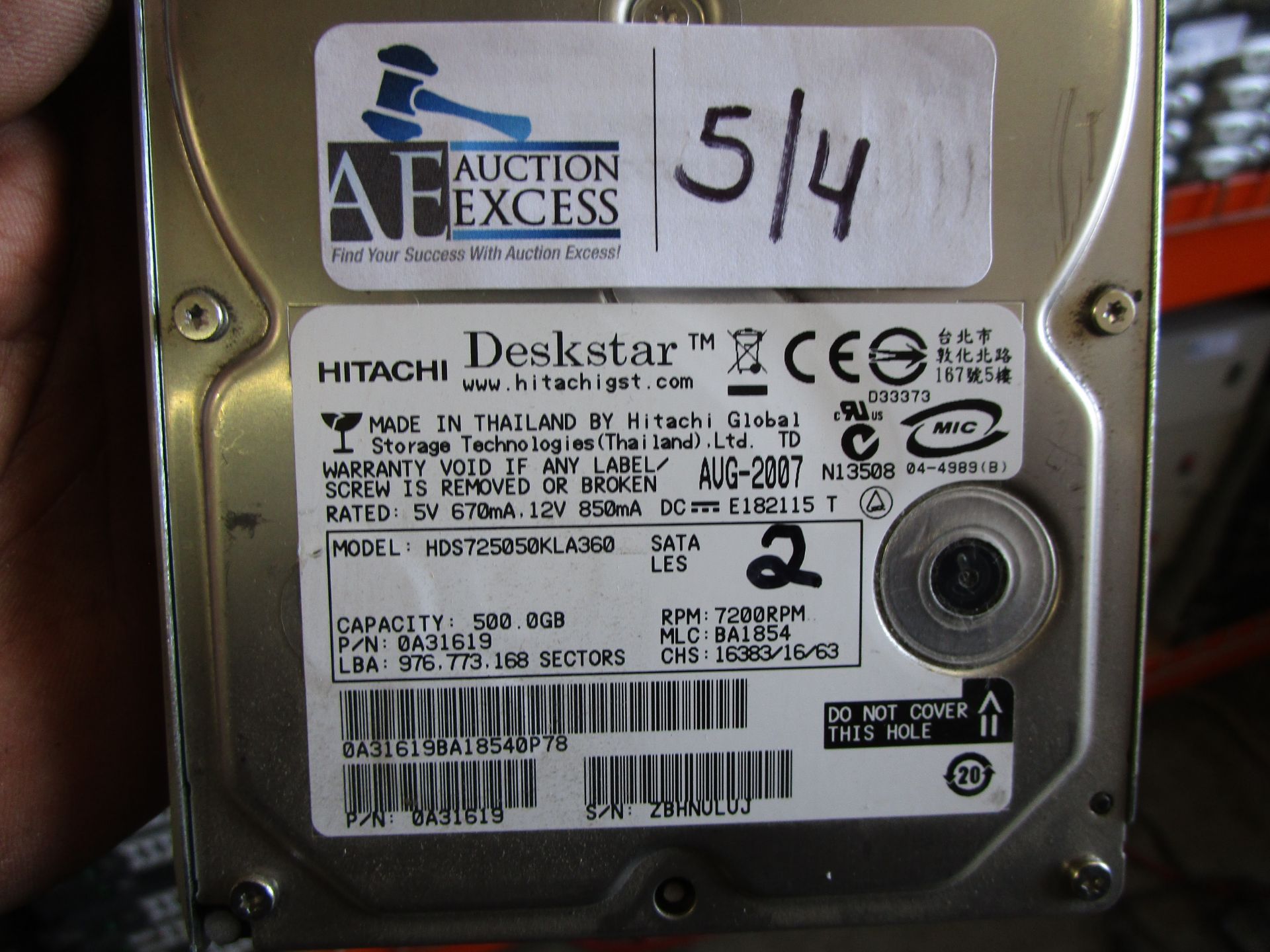 LOT OF 4 AVID MEDIA RAIDS WITH DRIVES - Image 2 of 5
