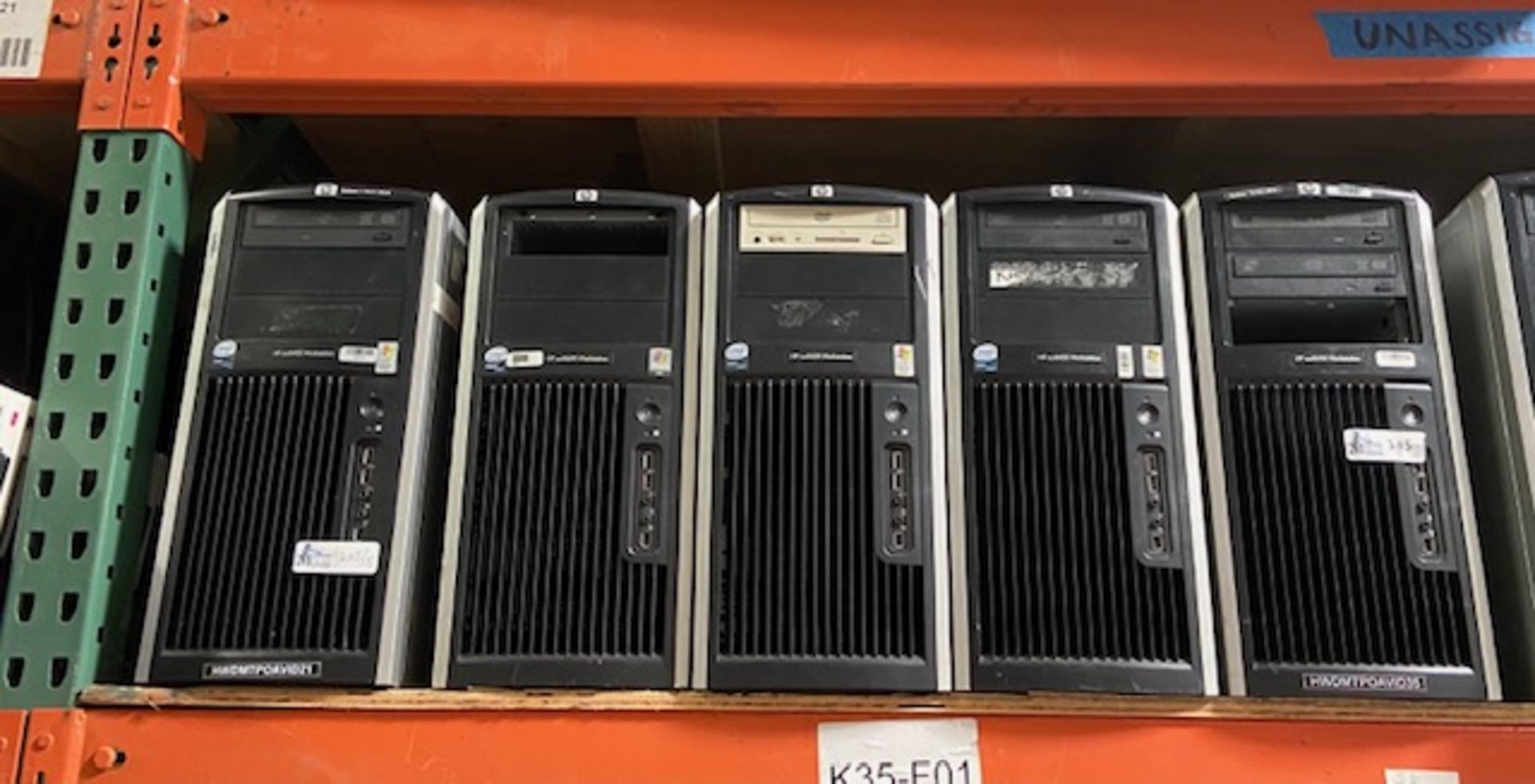 LOT OF 5 HP COMPUTERS - Bild 5 aus 5