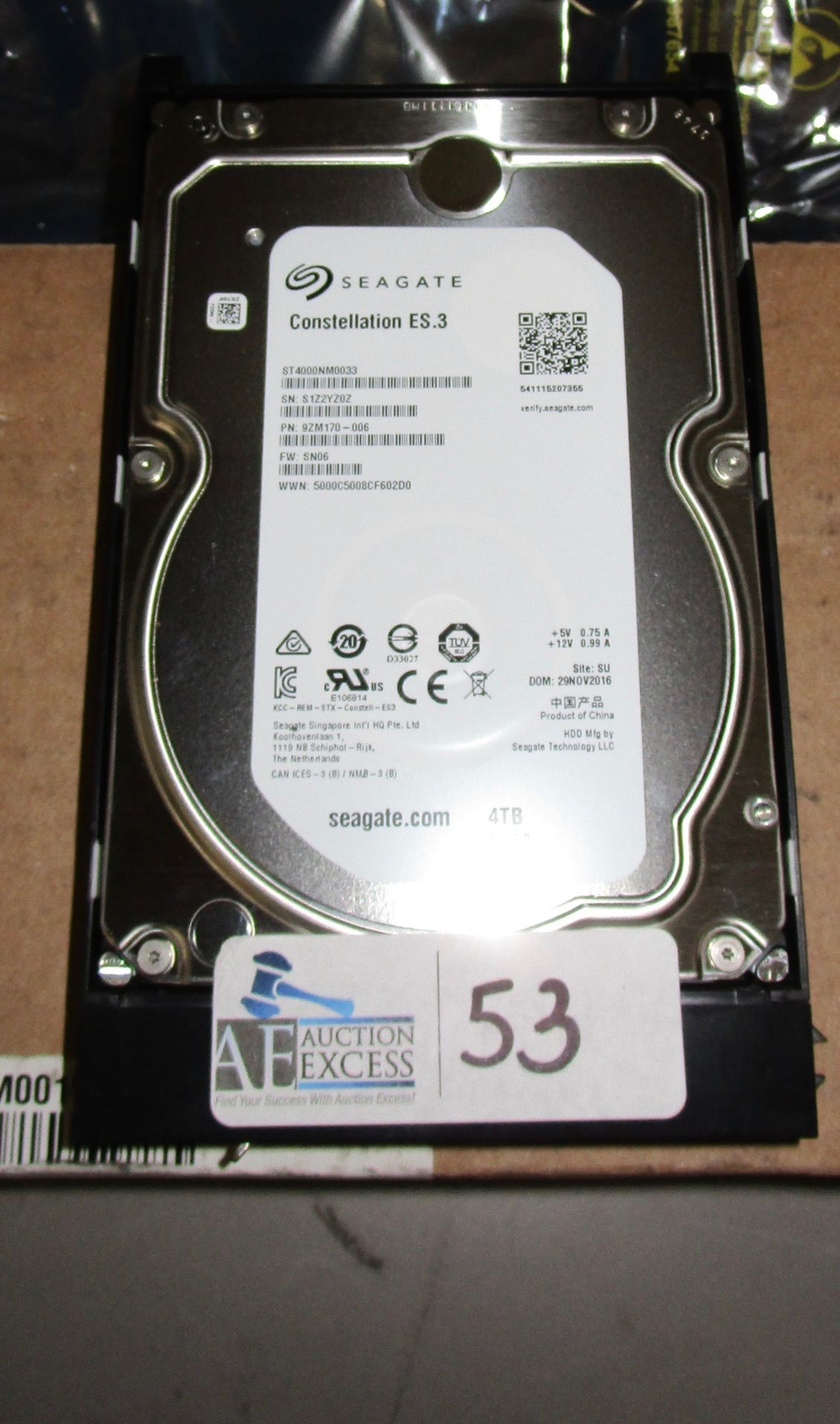 DELL SEAGATE 4TB HARD DRIVE IN ORIGINAL BOX