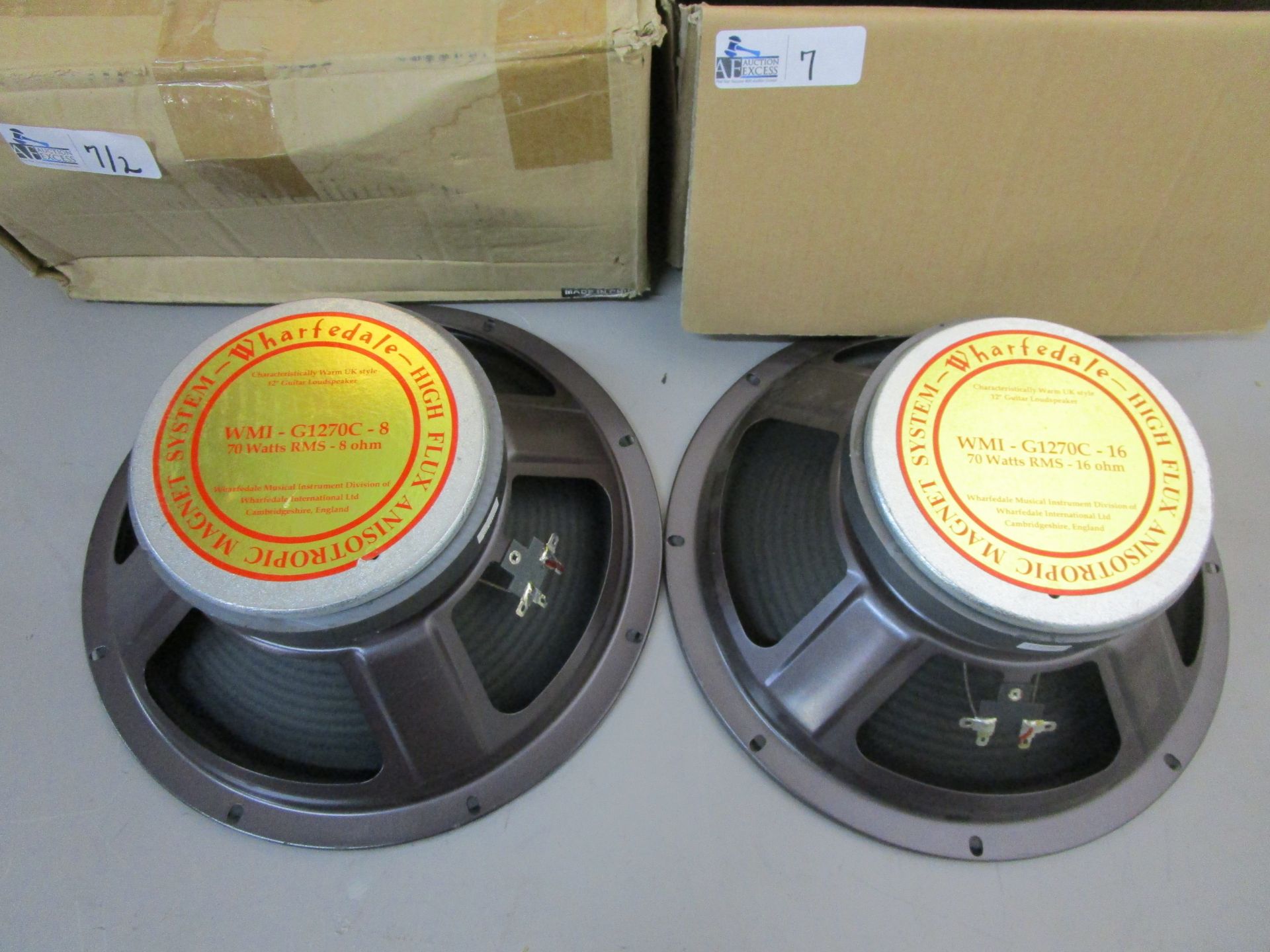 LOT OF 2 WHARFDALE WMI-G1270C-8 - Image 2 of 2
