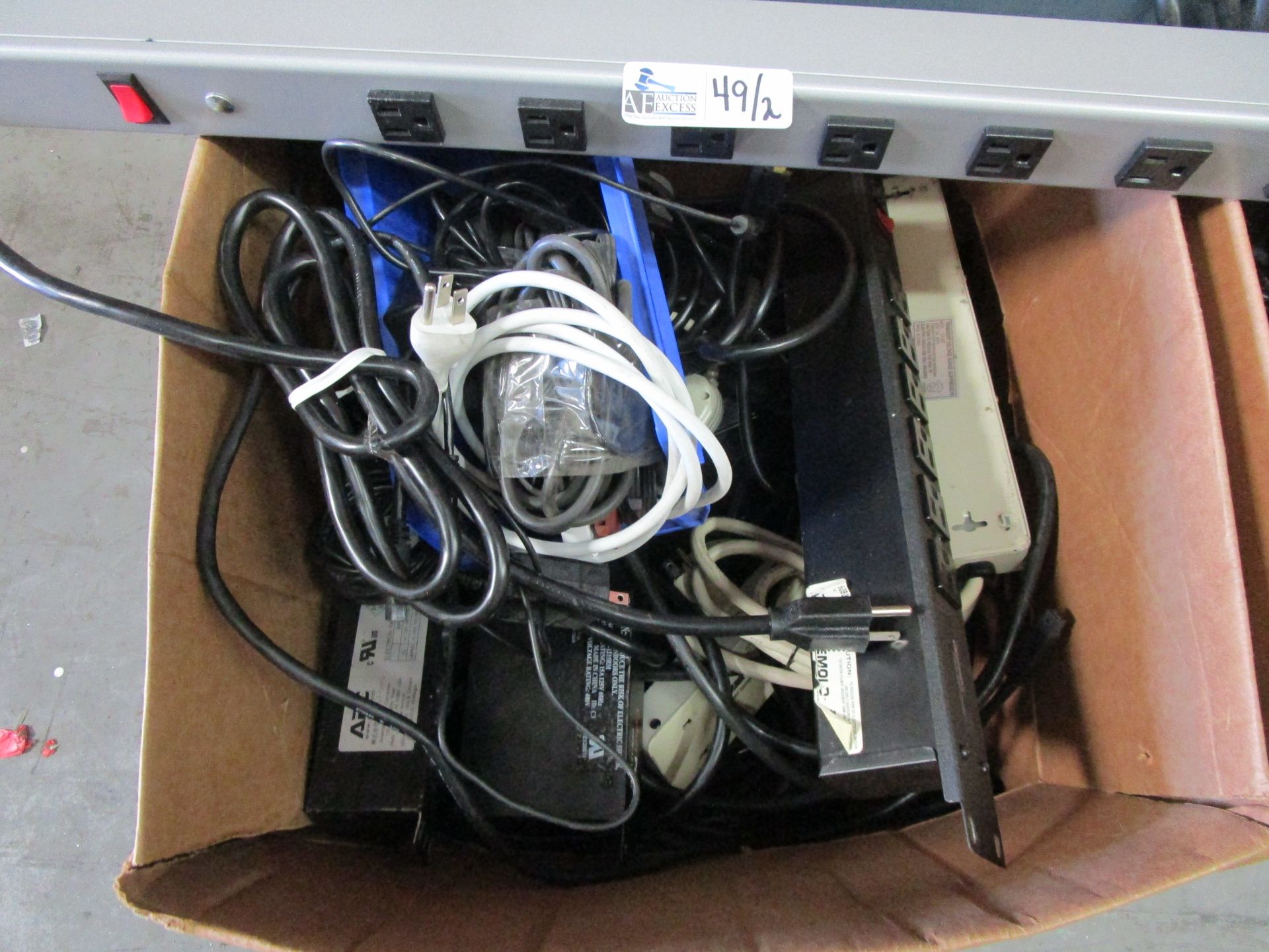 2 BOXES POWER CORDS/OUTLETS - Image 2 of 3