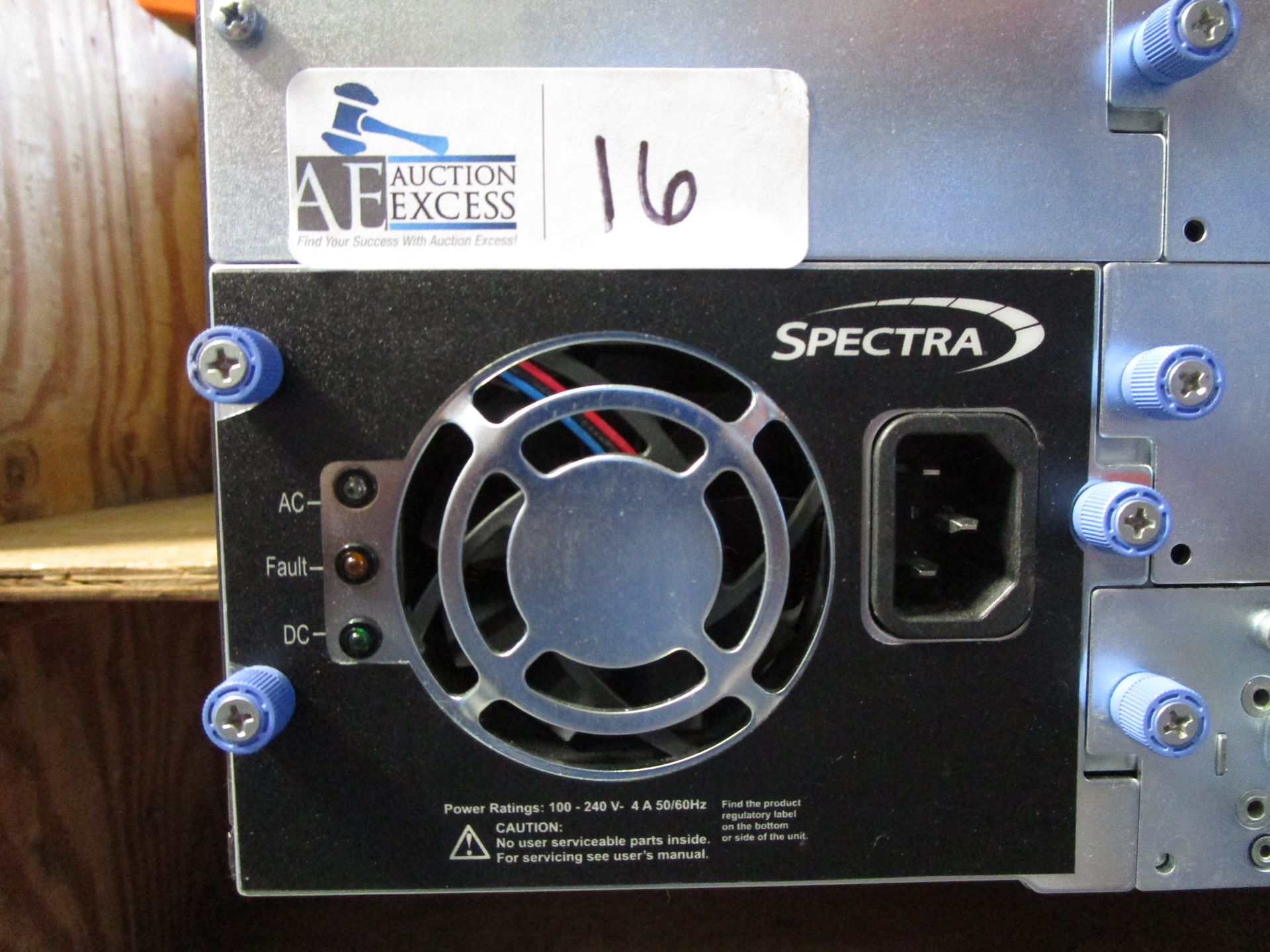 SPECTRA T50E DLT TAPE LIBRARY NO DRIVES OR TAPES - Image 3 of 3