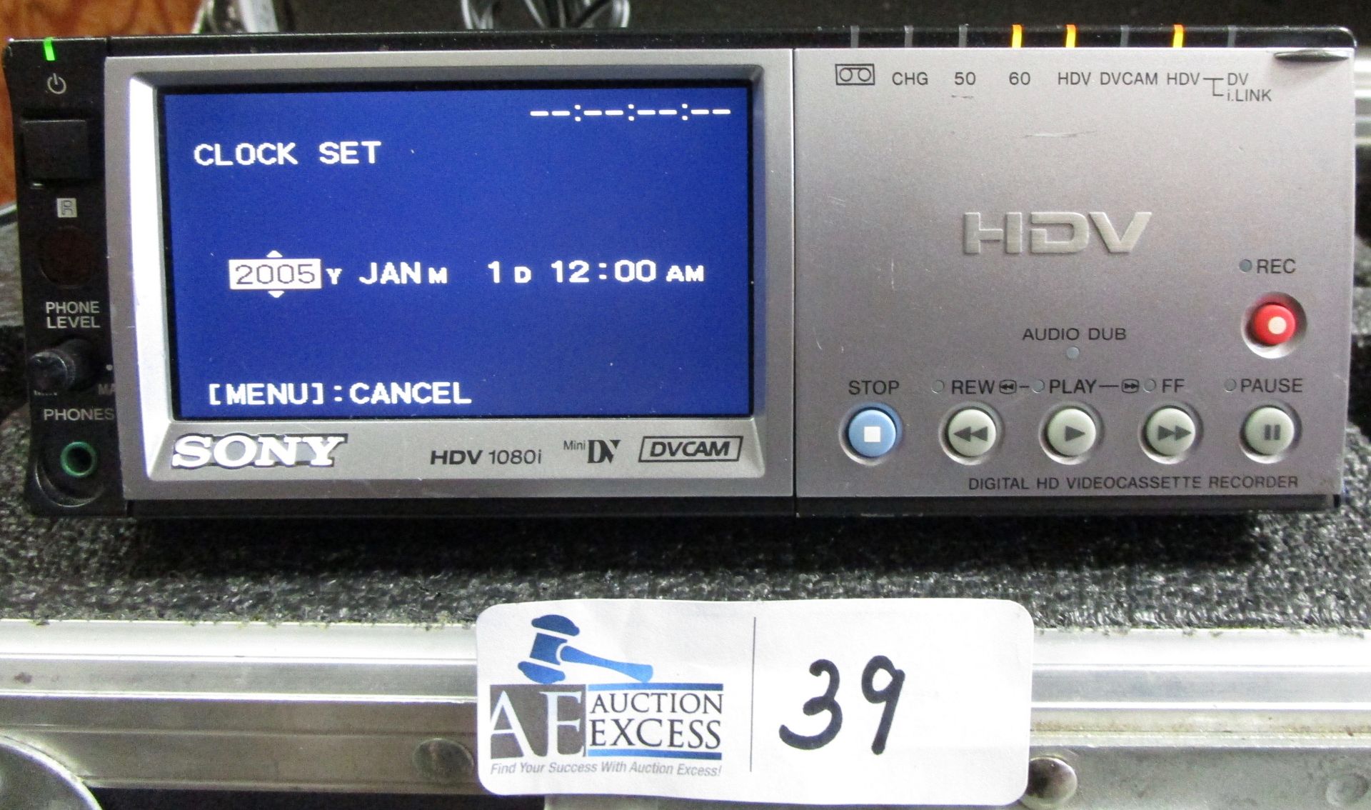 SONY HVR-M10U HDV 1080I DV CAM