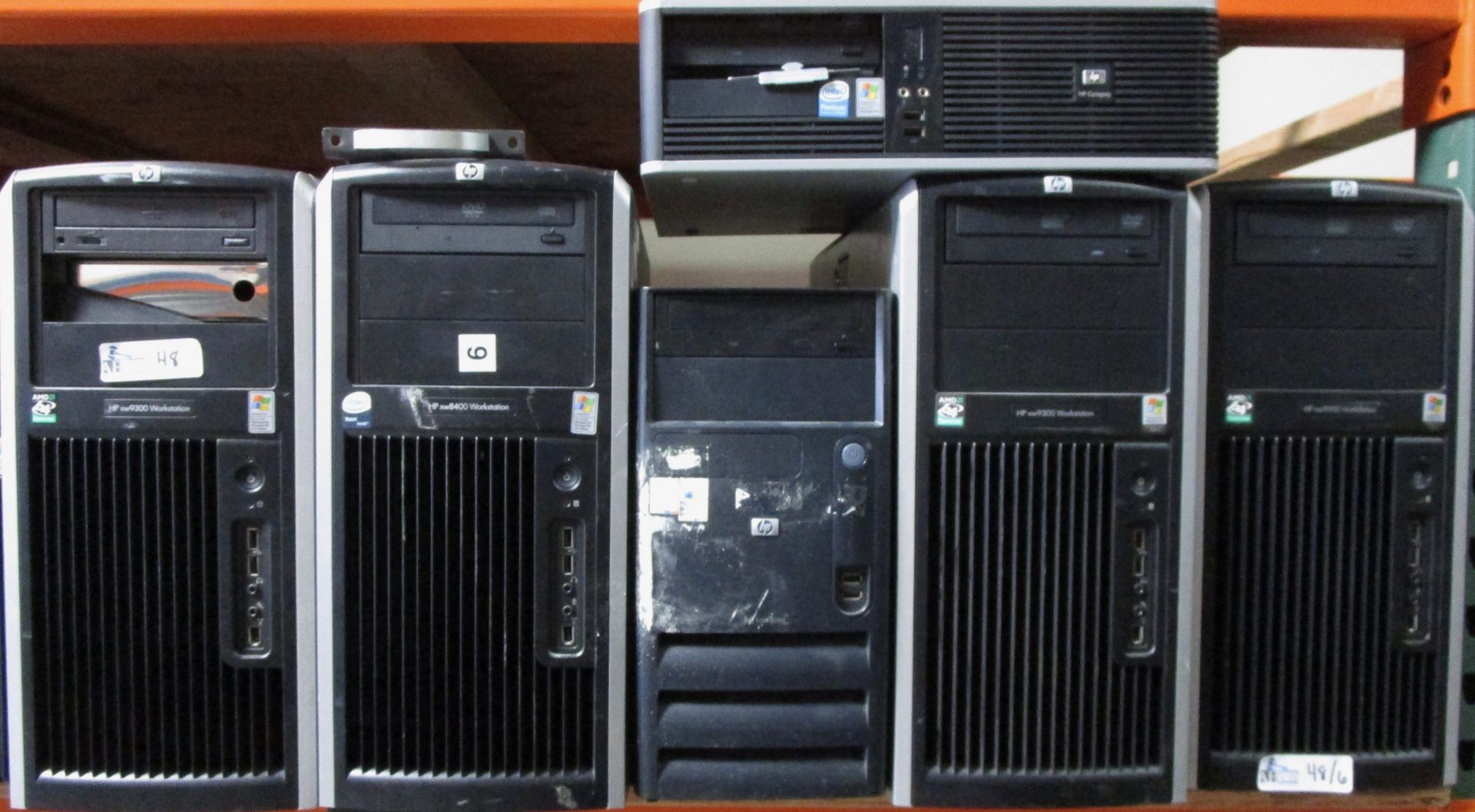 LOT OF 6 COMPUTERS