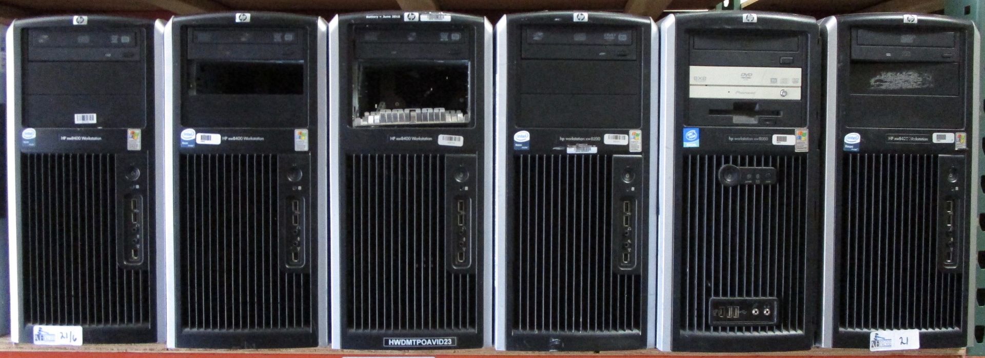 LOT OF 6 COMPUTERS